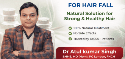 Best Homeopathy Treatment for Hair Fall | Natural Solution for Strong & Healthy Hair