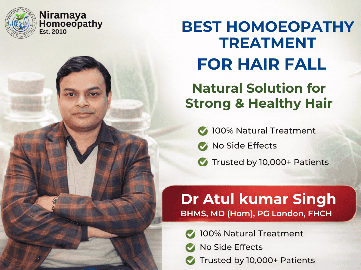 Best Homeopathy Treatment for Hair Fall | Natural Solution for Strong & Healthy Hair