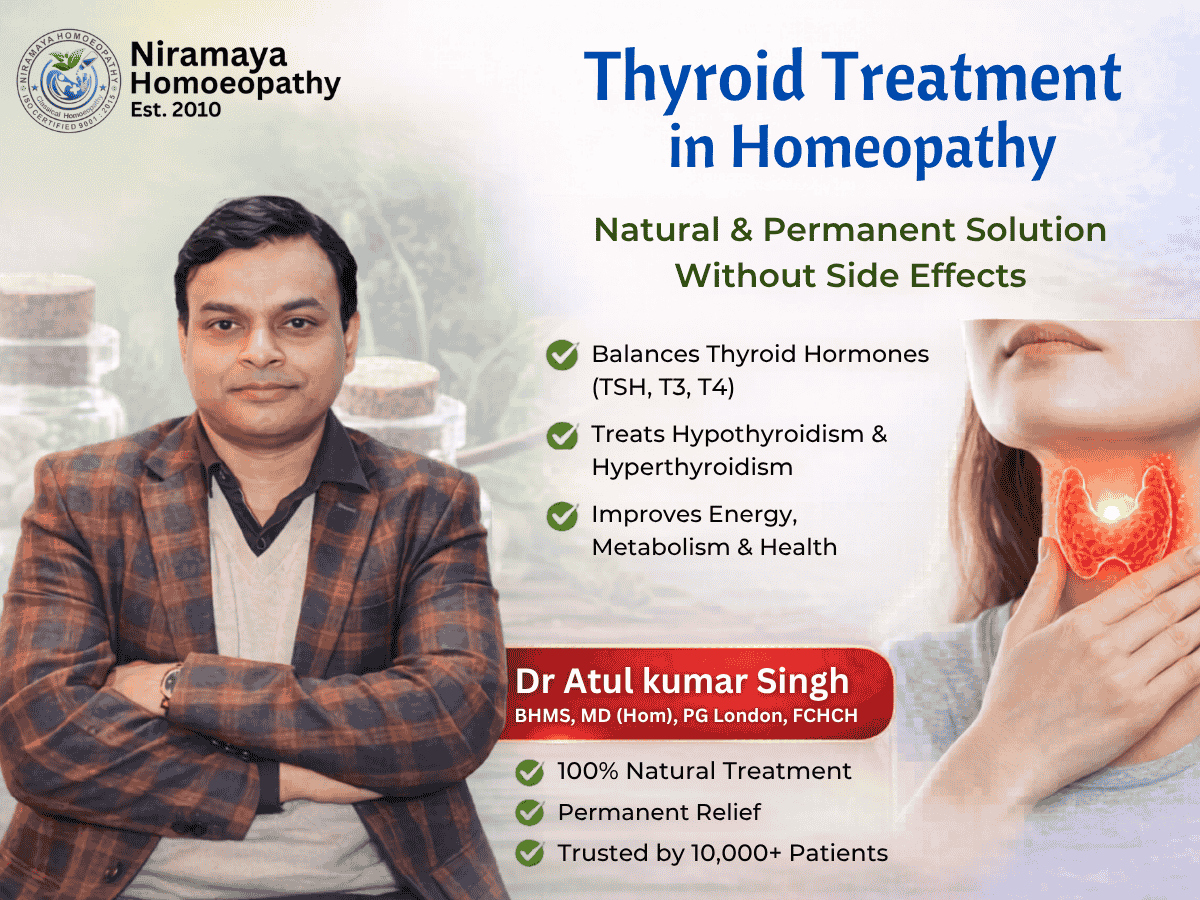 Thyroid Treatment in Homeopathy | Natural & Permanent Solution Without Side Effects