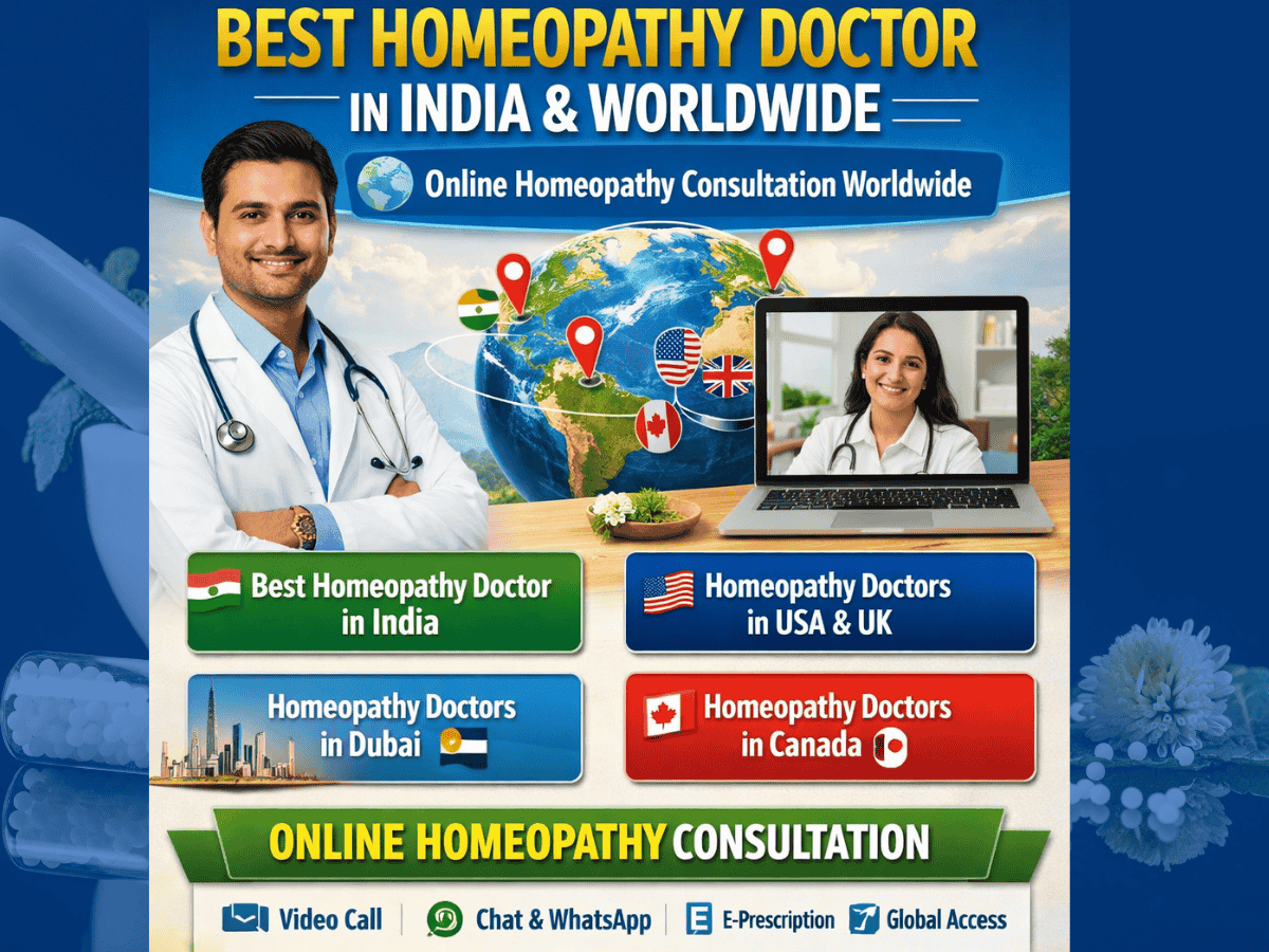 Best Homeopathy Doctor in India & Worldwide | Complete Guide to Online Homeopathy Consultation